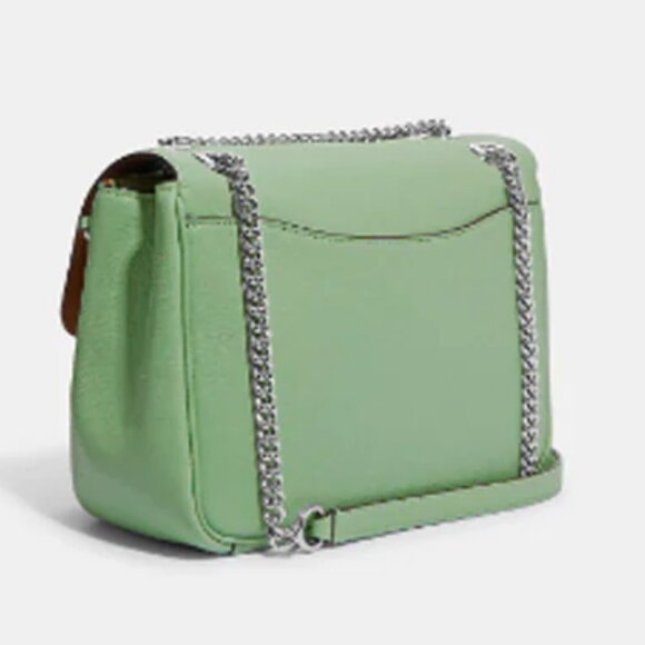 Coach Klare Chain Crossbody Shoulder bag 25  in Pale Pistachio - Picture 3 of 6